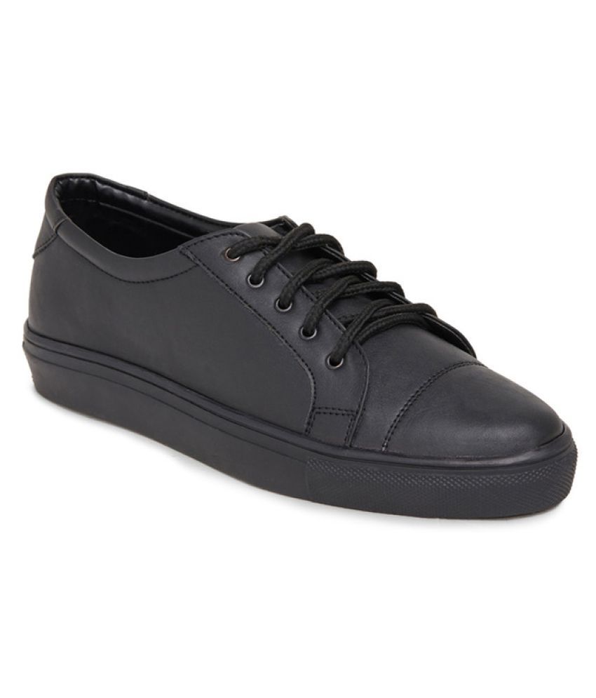     			Marc Loire Black Sneakers