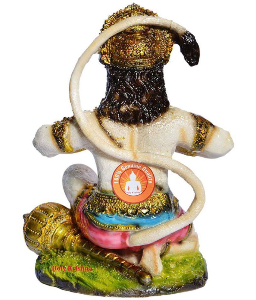 Holy Krishna Hanuman Polyresin Idol Buy Holy Krishna Hanuman Polyresin