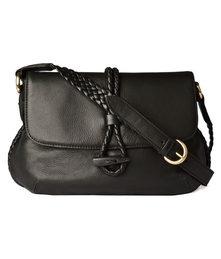 pure leather sling bags for ladies