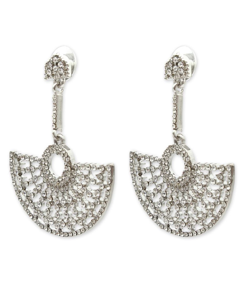 Globus Silver Chandelier Earrings Globus Silver Chandelier Earrings