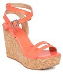 Marc Loire Pink Wedges Heels