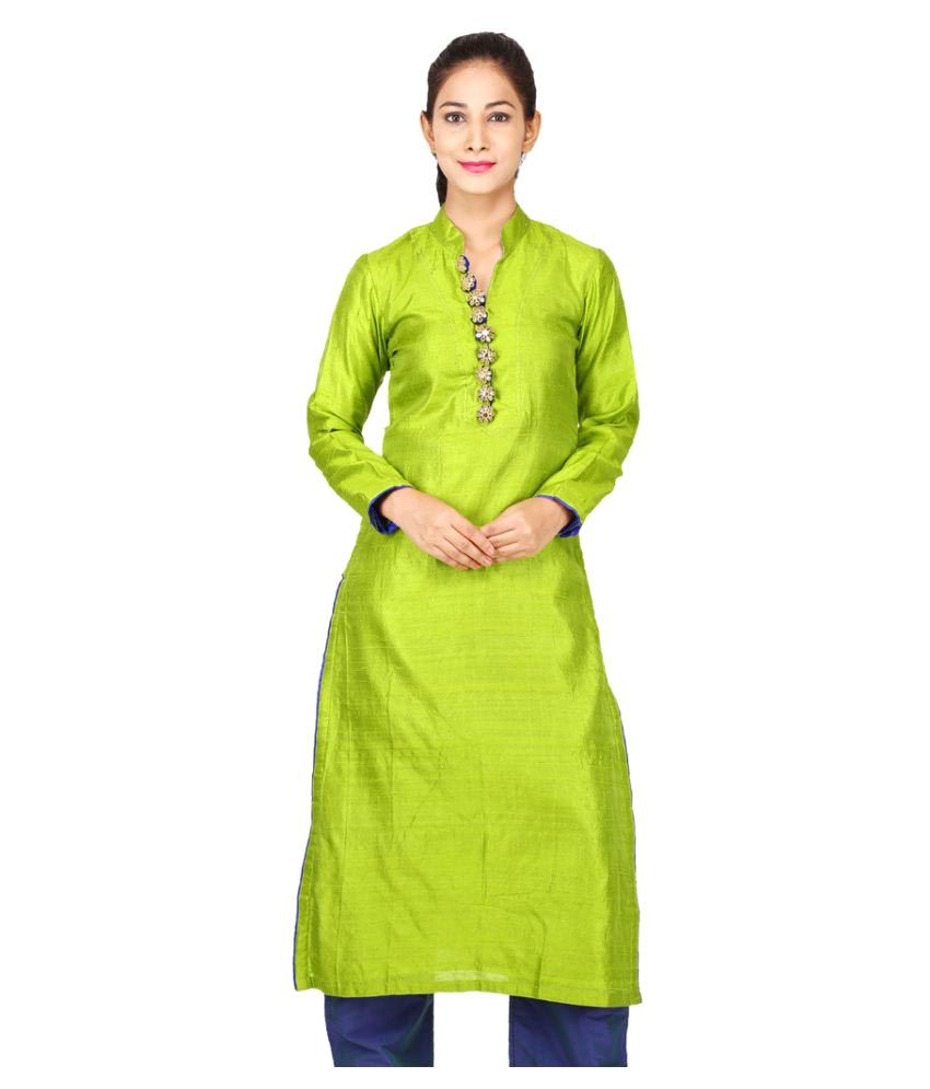 sap green kurti