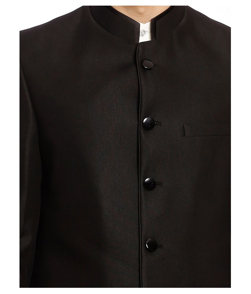 Raymond Black Solid Formal Suit - Buy Raymond Black Solid Formal Suit ...