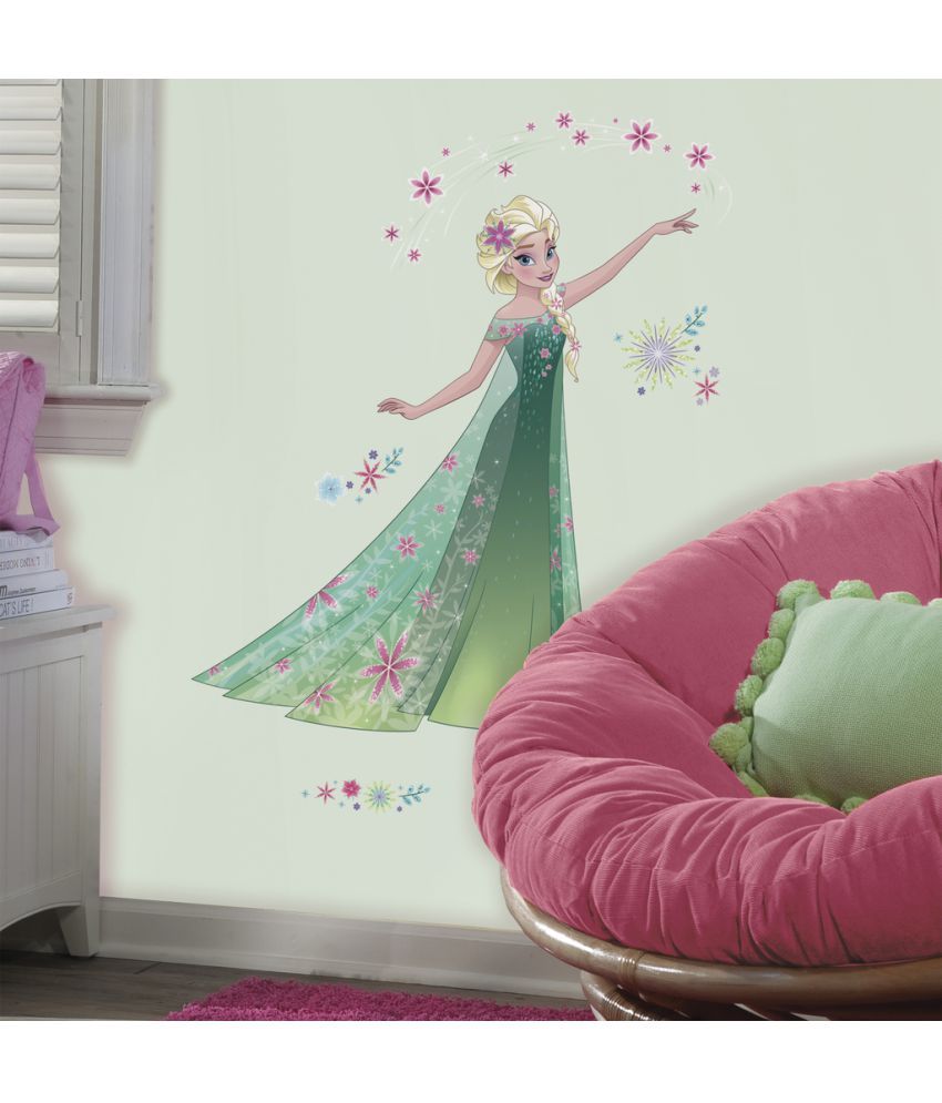 Asian Paints Disney Frozen Fever Elsa Giant Vinyl Wall Stickers Buy