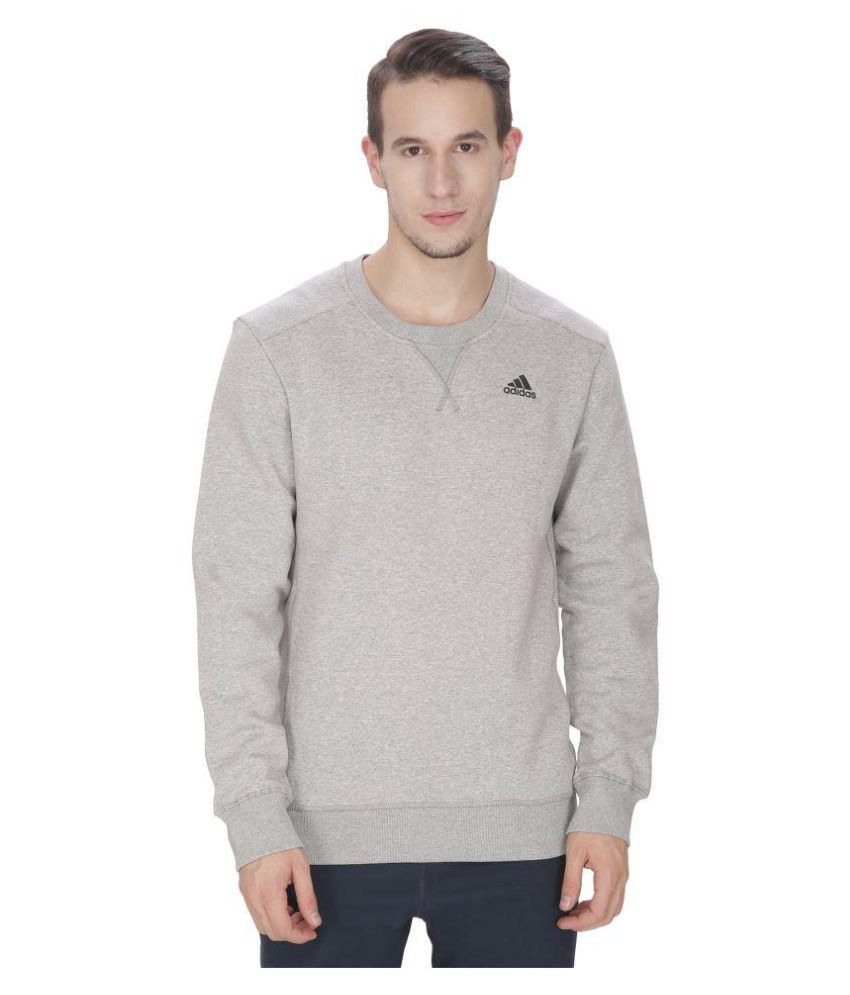 Adidas Grey Sweatshirt - Buy Adidas Grey Sweatshirt Online at Low Price in India - Snapdeal