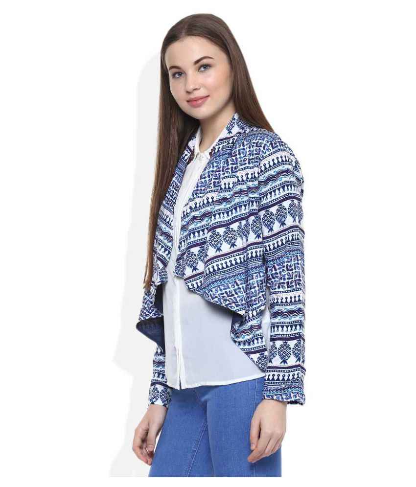 Buy Akkriti by Pantaloons Blue Rayon Band Jacket Online at Best Prices ...
