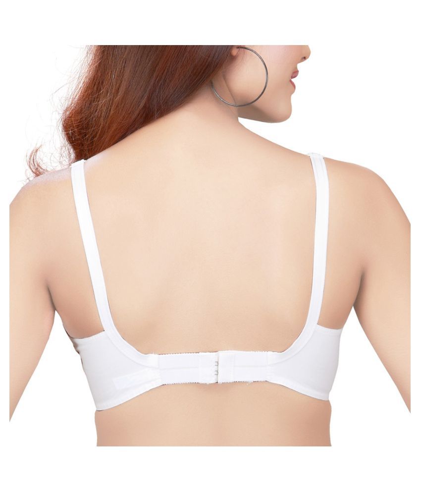 Buy Libertina White Cotton Vintage Bra Online At Best Prices In India Snapdeal