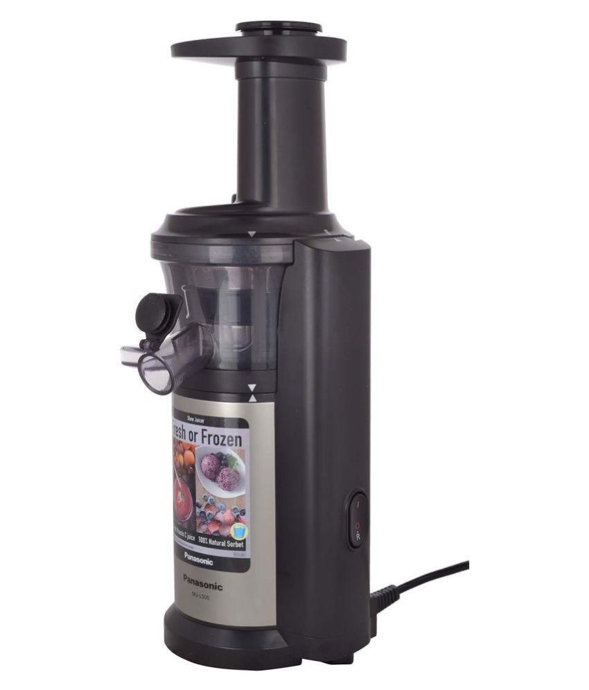Panasonic MJL500 Silver Slow Juicers Black Price in India Buy