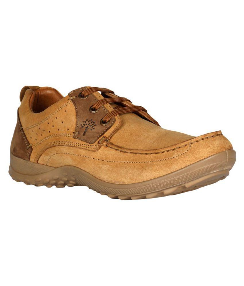 Woodland GC 1617114-CAMEL Lifestyle Copper Casual Shoes - Buy Woodland ...