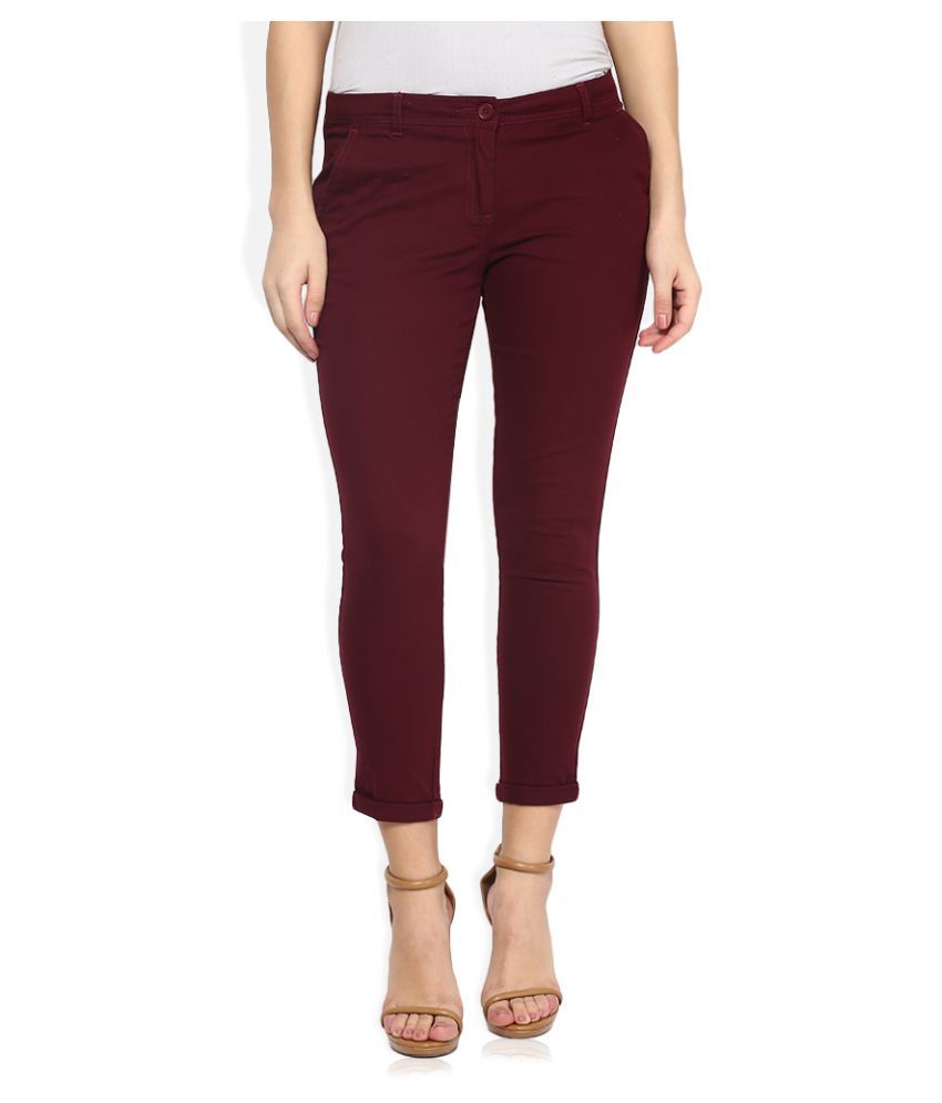 Buy Honey By Pantaloons Cotton Casual Pants Online at Best Prices in ...