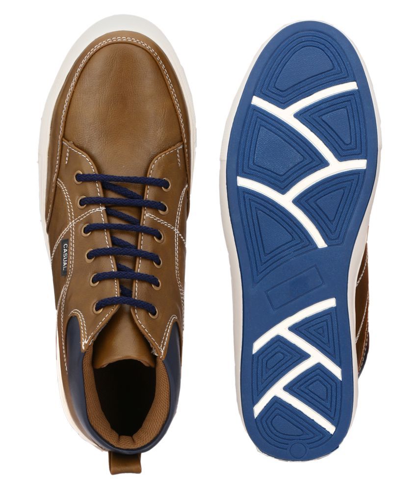 El Paso Sneakers Brown Casual Shoes Buy El Paso Sneakers