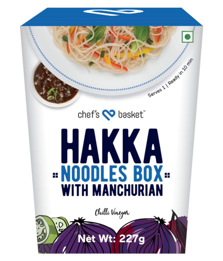 Chef's Basket Hakka Noodles Box with Manchurian Noodles 227 gm Buy