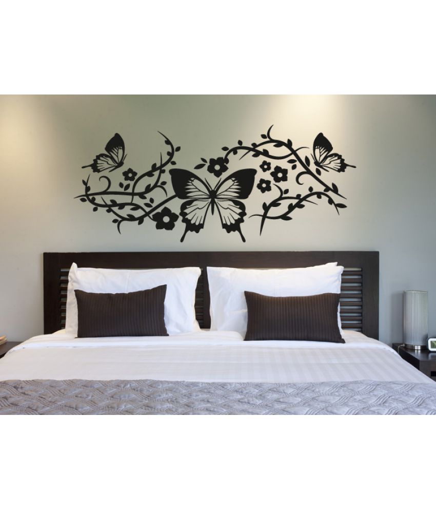     			Decor Villa Butterflay is on wall Vinyl Wall Stickers