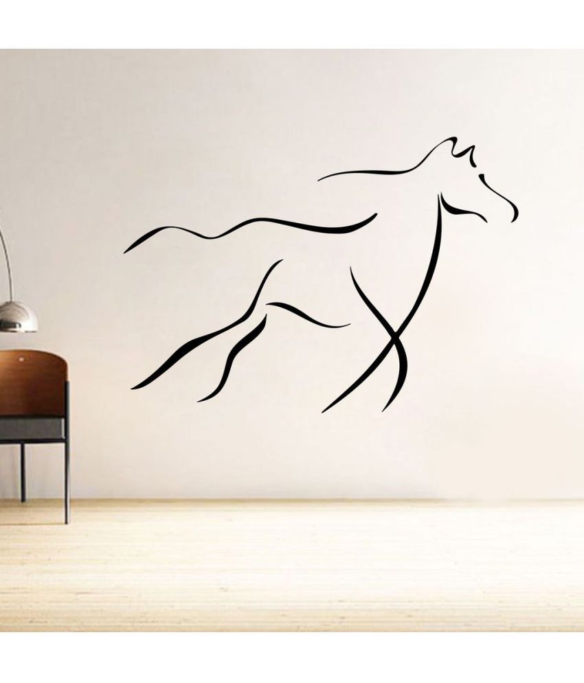     			Decor Villa Hours line art Vinyl Wall Stickers