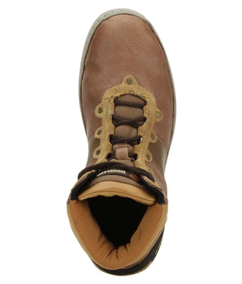 woodland tan boots