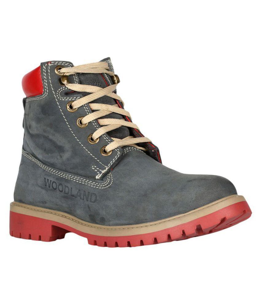     			Woodland Gray Casual Boot