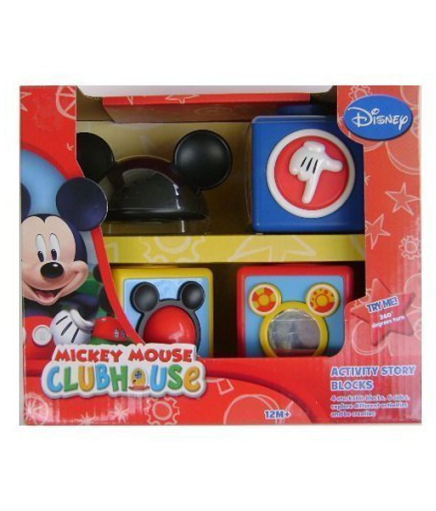 Disneys Mickey Mouse Clubhouse, Activity Story Blocks. - Buy Disneys ...