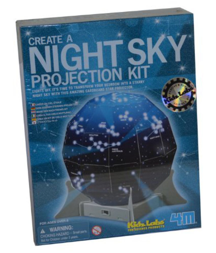 Create A Night Sky Projection Kit Kidz Labs kids educational toy for