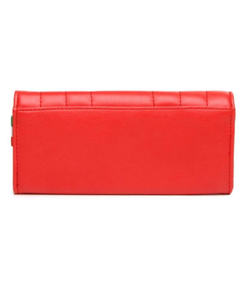 puma red wallet