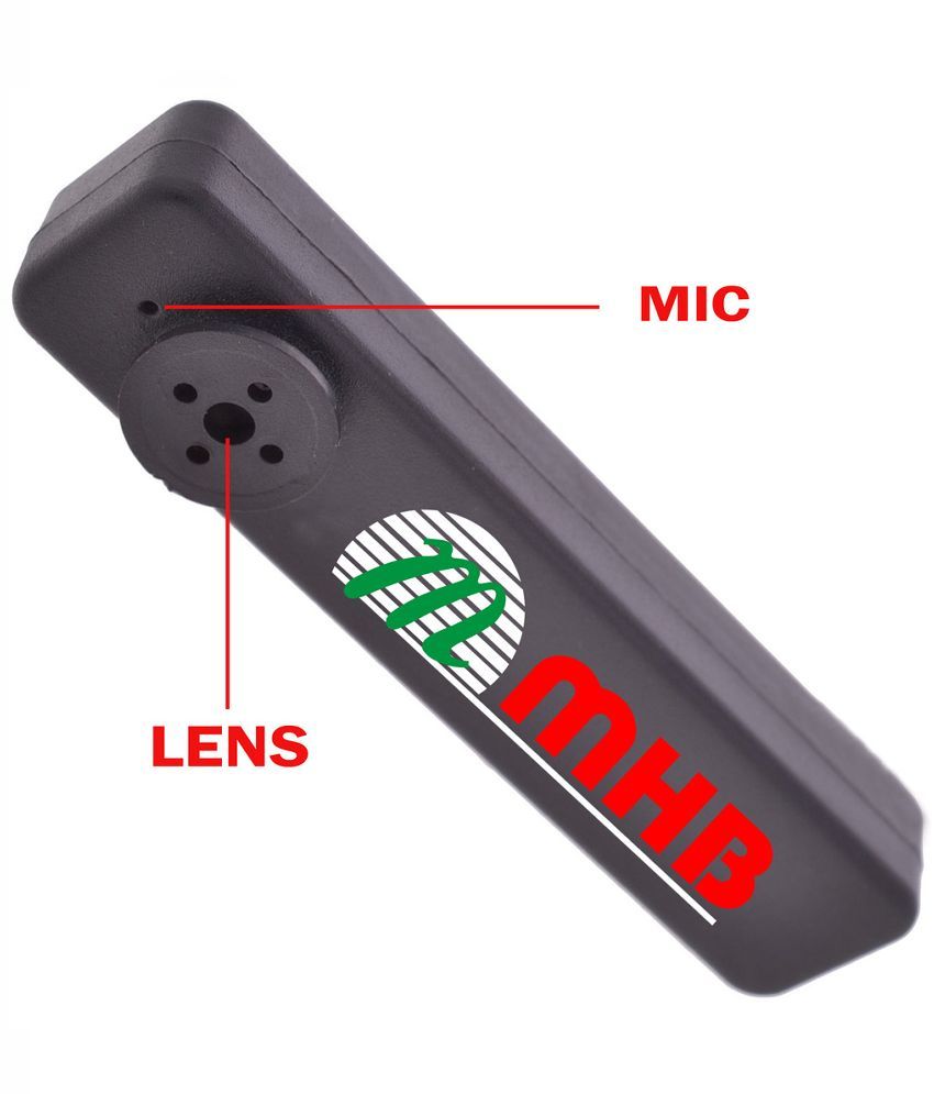 M MHB Best Spy Button Camera Hidden Video & Audio Recording with Inbuilt 16gb Memory Price in
