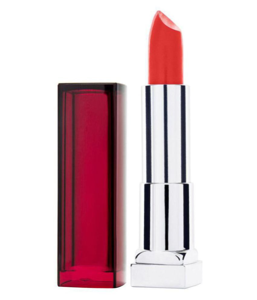 maybelline color sensational lipstick pleasure me red