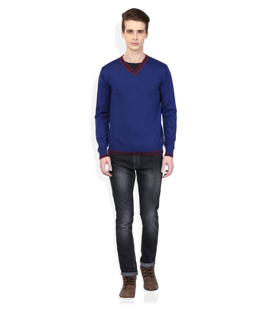 raymond blue coat pant