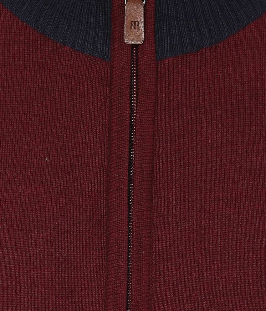 high neck maroon top