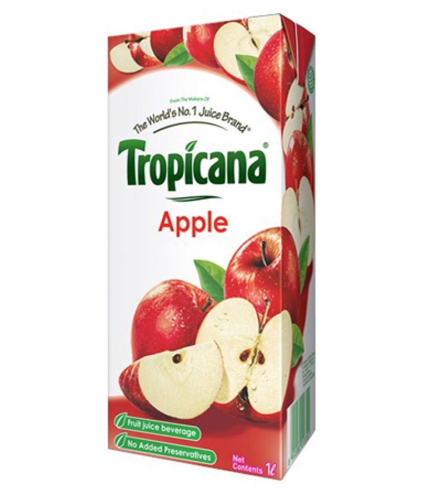 tropicana apple juice lunch