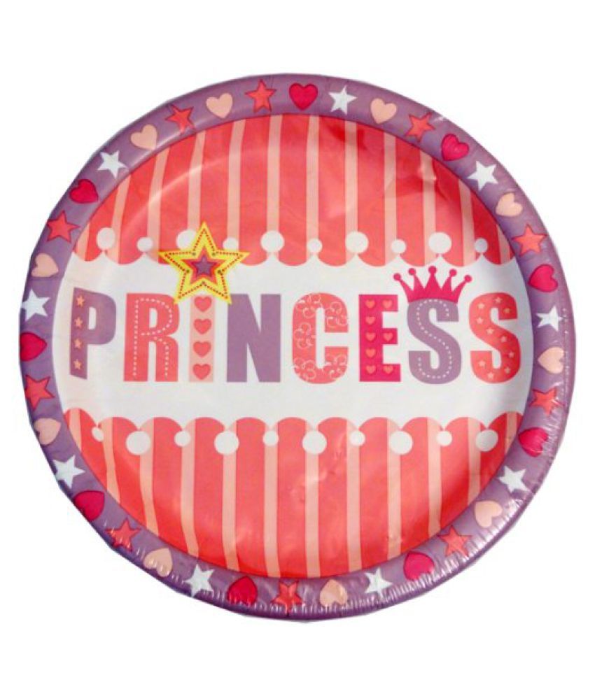Princess Birthday Paper Plates, Cups & Napkins Set Buy Princess