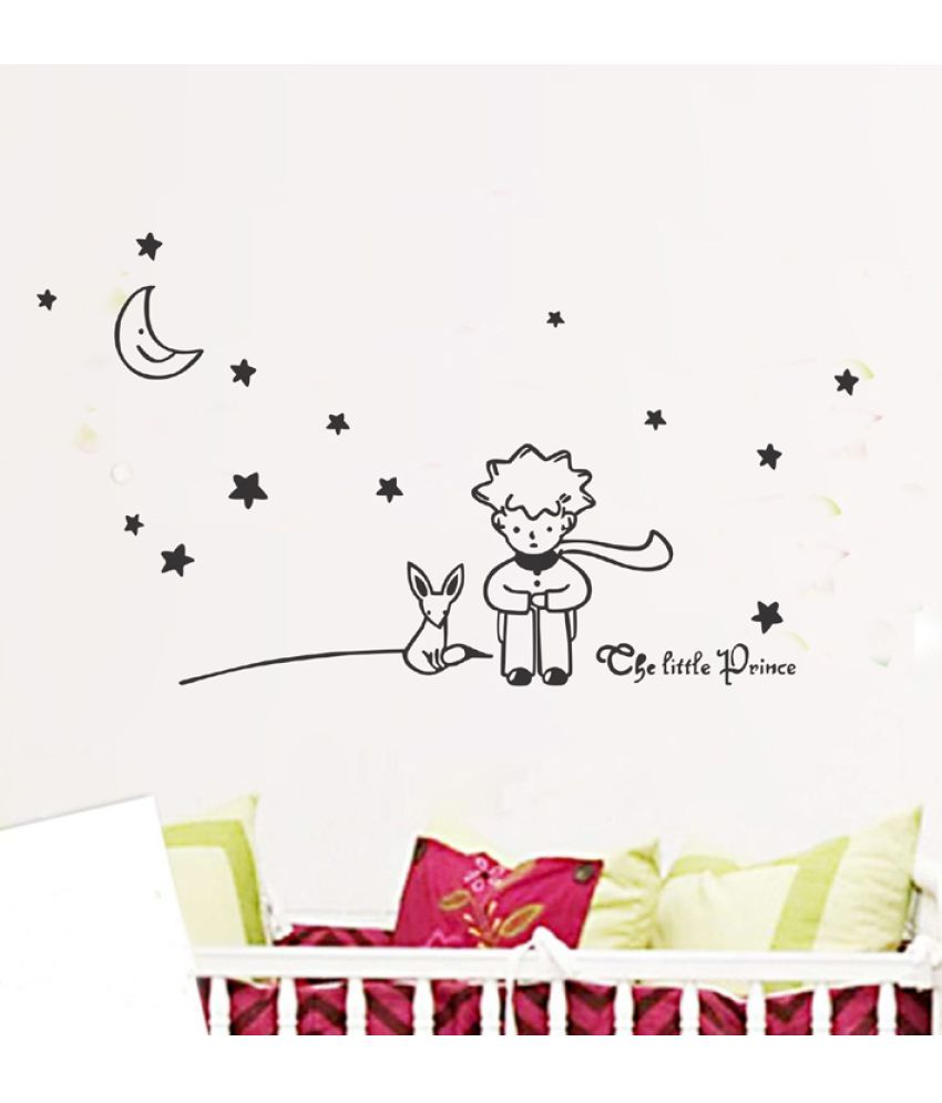     			Decor Villa Cute boy with puppy Vinyl Wall Stickers