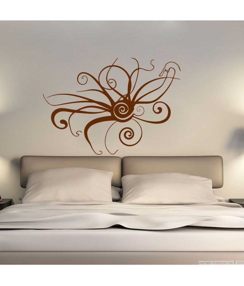     			Decor Villa Flower big Vinyl Wall Stickers