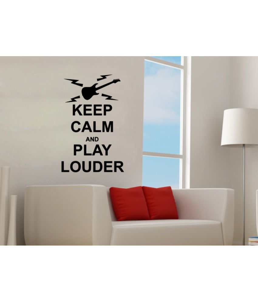     			Decor Villa Keep Calm Vinyl Wall Stickers