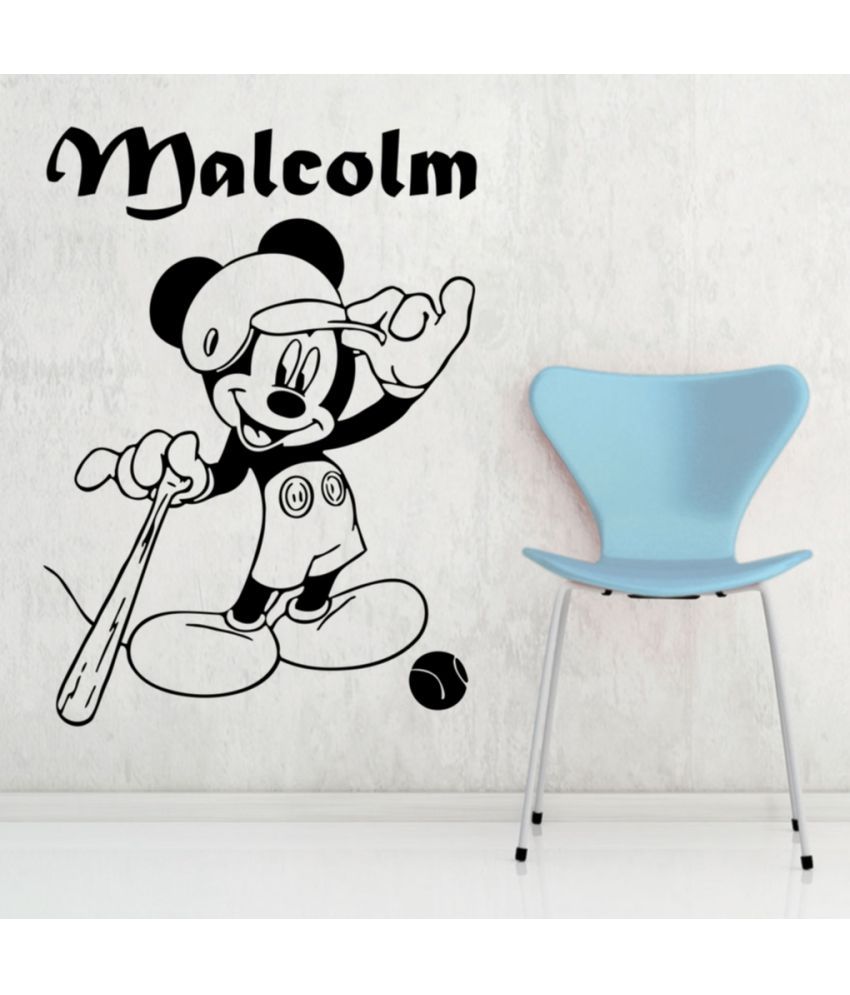     			Decor Villa Micky with ball Vinyl Wall Stickers