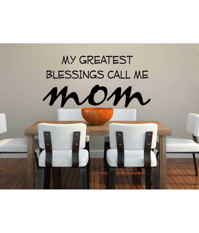     			Decor Villa My Mom Vinyl Wall Stickers