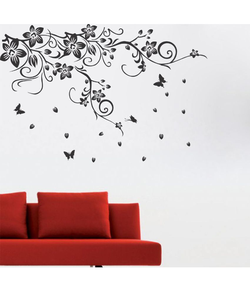     			Decor Villa branches Vinyl Wall Stickers