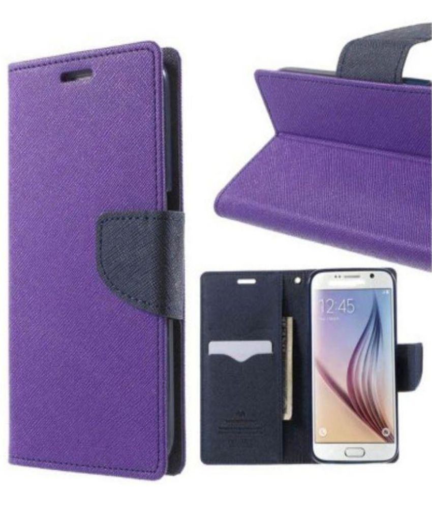 LG G3 Flip Cover by EdgeMark - Purple - Flip Covers Online at Low ...