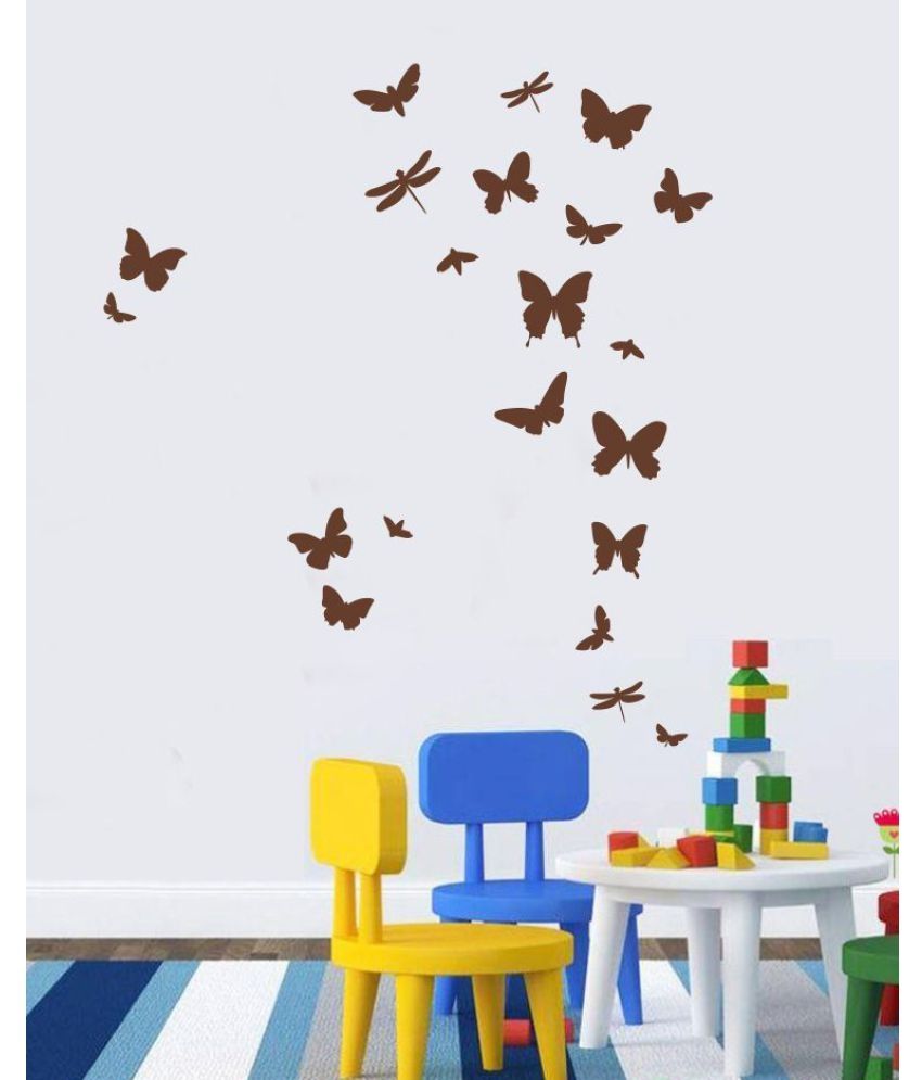     			Decor Villa Butterflys Vinyl Wall Stickers