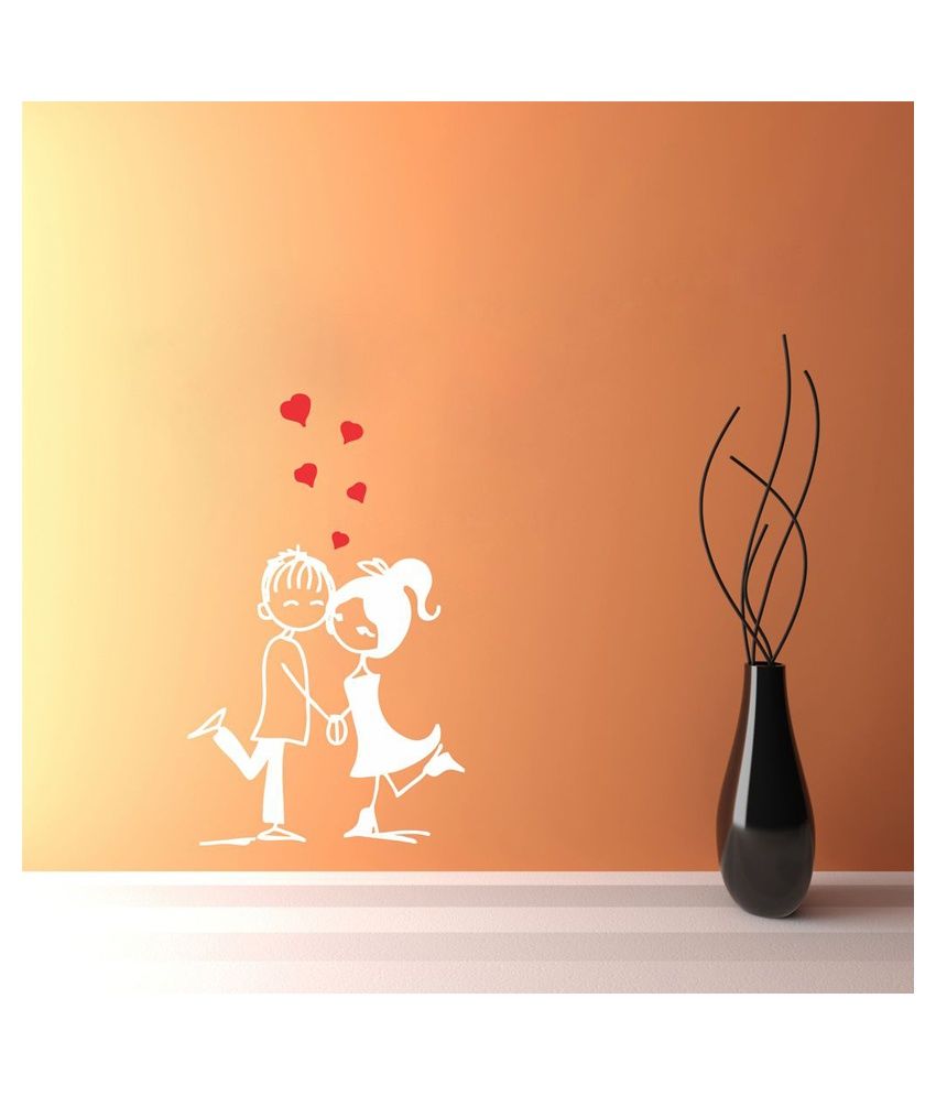 Decor Villa Love Couple Vinyl Wall Stickers Buy Decor Villa Love