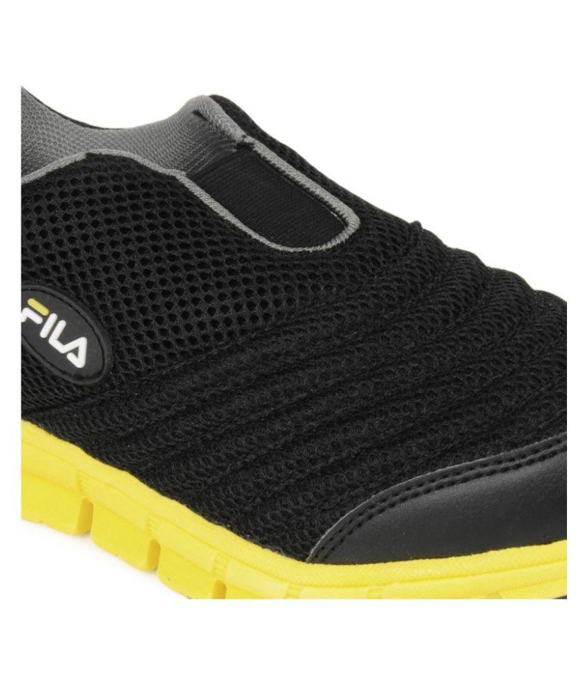 fila black smash lite casual shoes