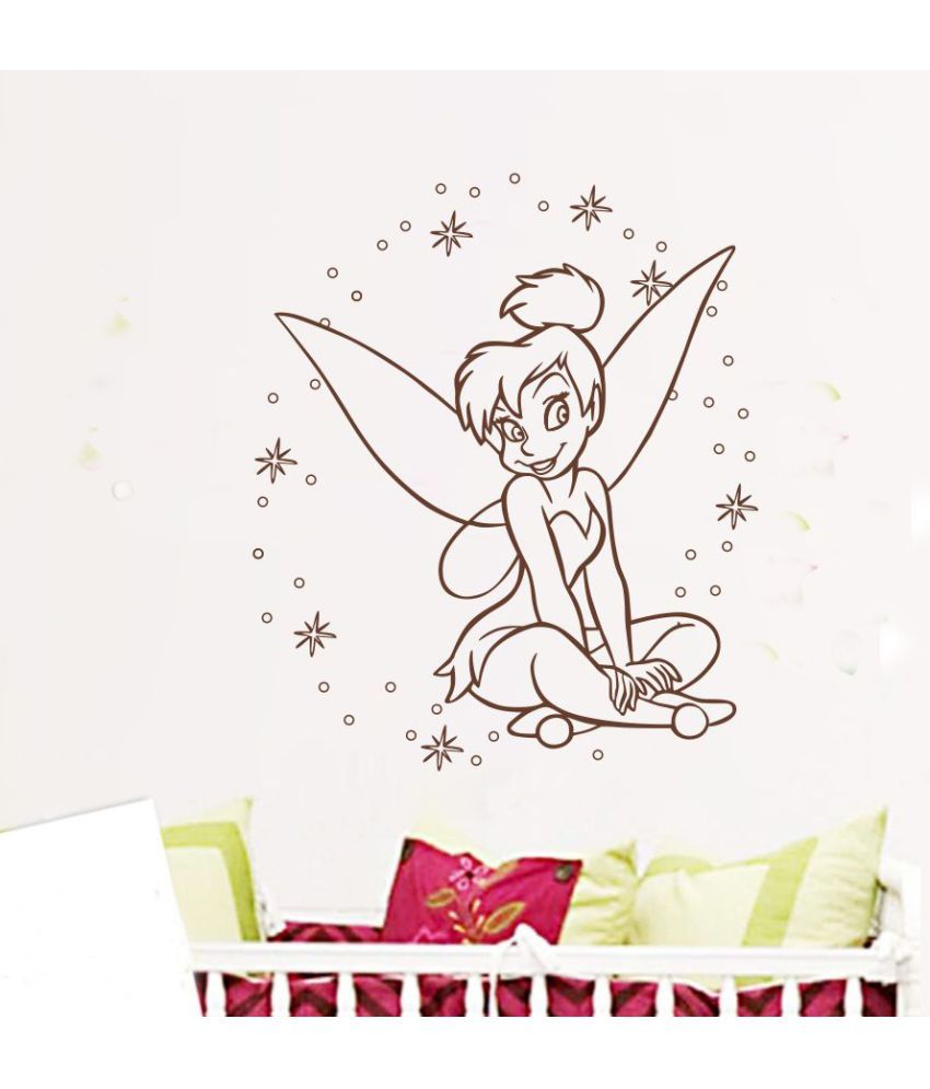     			Decor Villa star angel Vinyl Wall Stickers