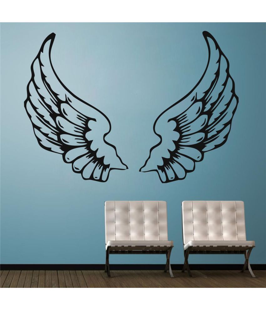     			Decor Villa Wings Vinyl Wall Stickers