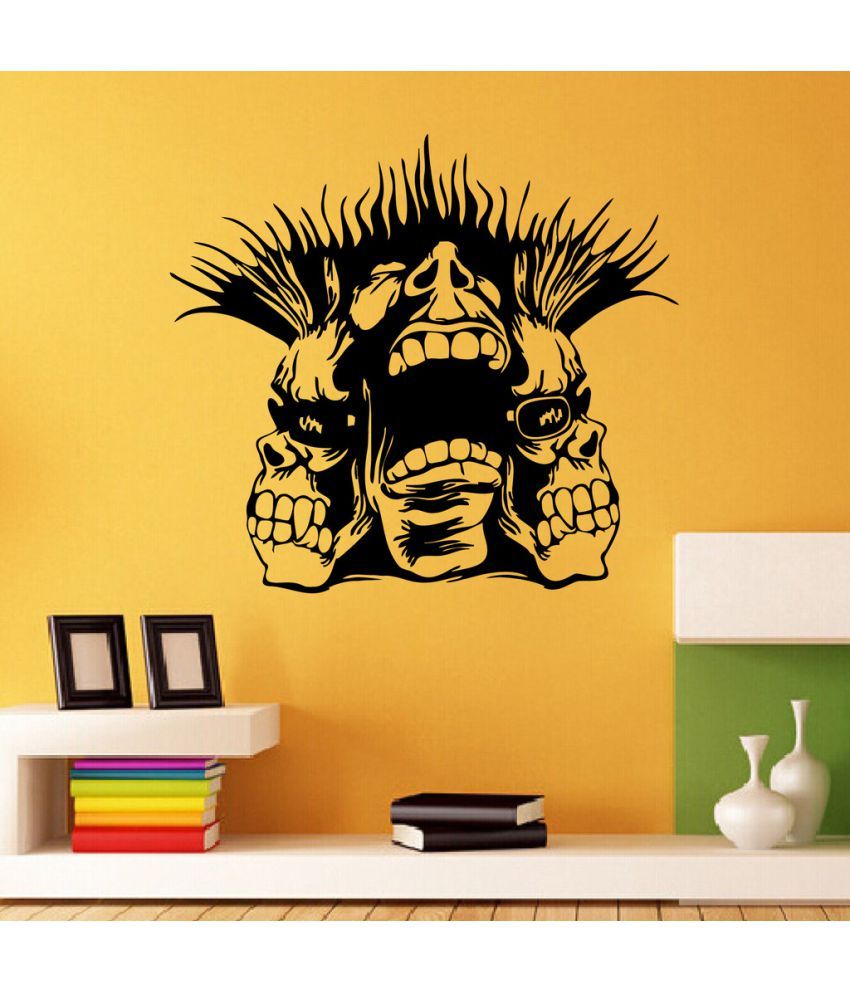     			Decor Villa Ghost Faces Vinyl Wall Stickers