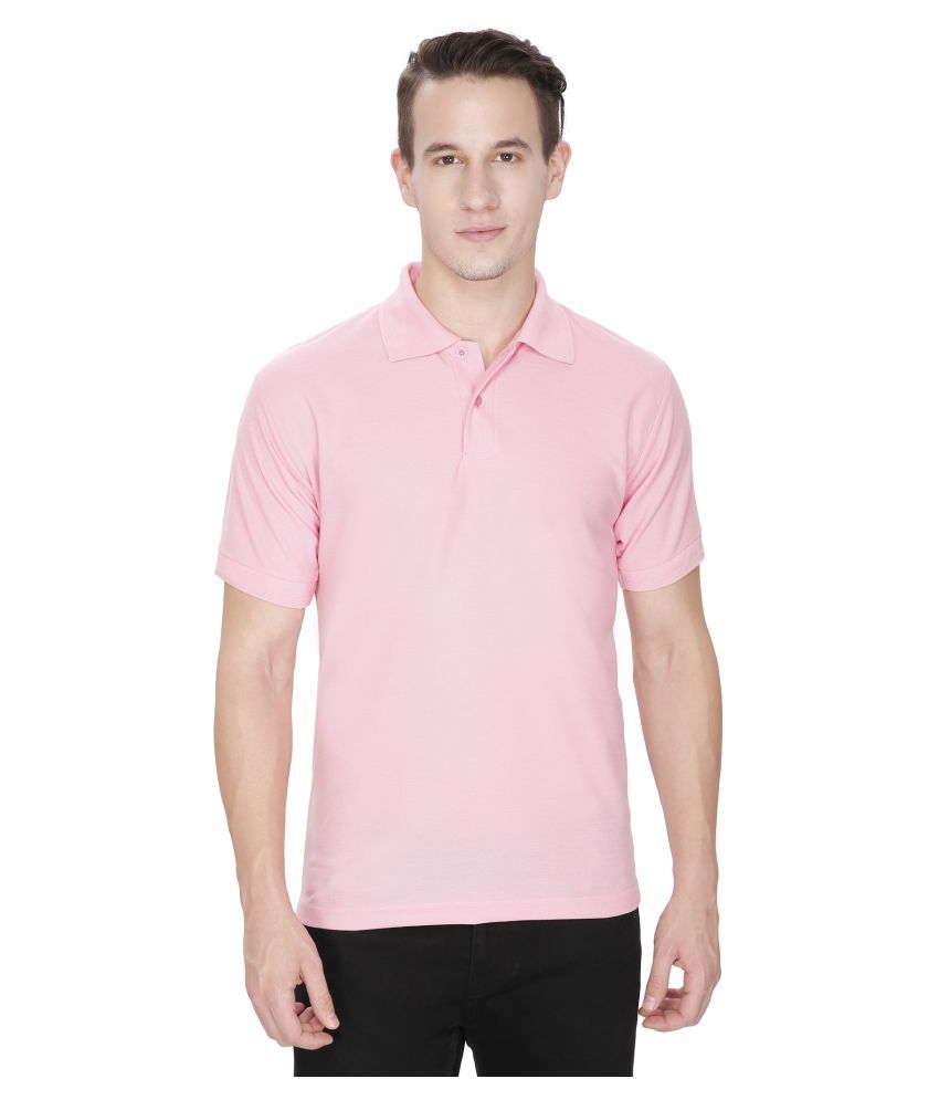 Mr Blue Pink Slim Fit Polo T Shirt - Buy Mr Blue Pink Slim Fit Polo T ...
