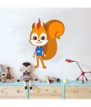 Decor Villa Squirrel Vinyl Wall Stickers