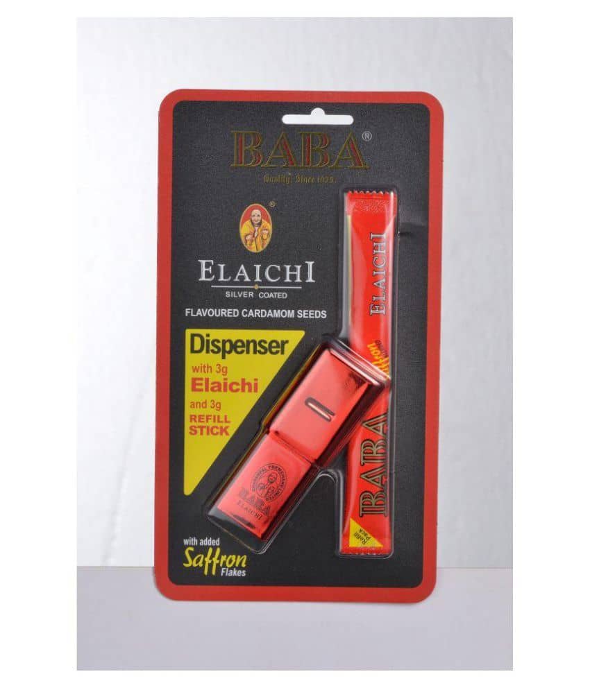 Baba Breath Freshener ELAICHI SAFFRON FLAVOUR 3 gm Buy Baba Breath