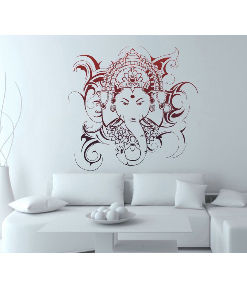     			Decor Villa Lord Ganesha Vinyl Wall Stickers