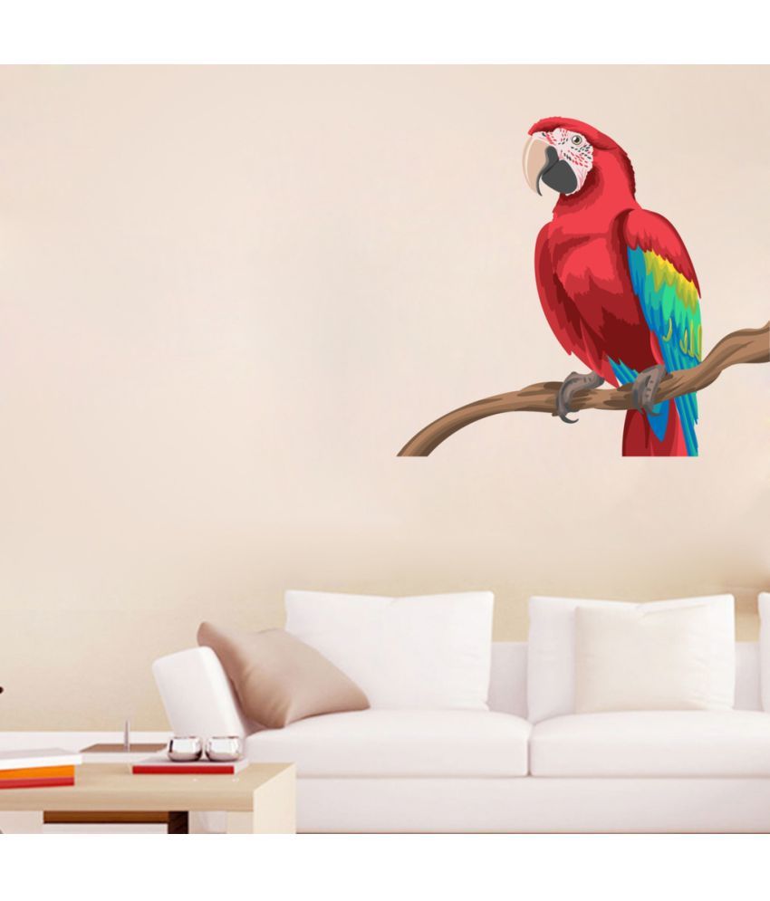 Decor Villa Parrot Vinyl Wall Stickers - Buy Decor Villa Parrot Vinyl ...