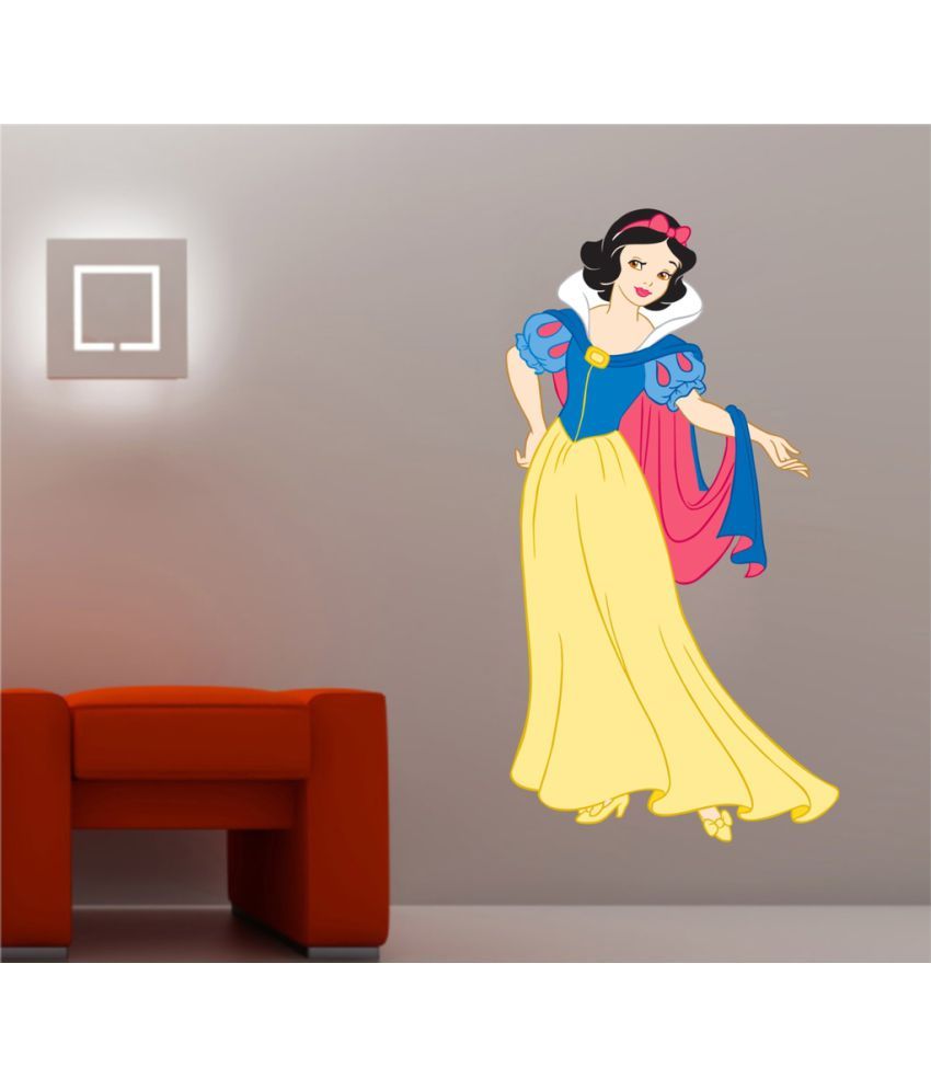     			Decor Villa Snow White Princess Vinyl Wall Stickers