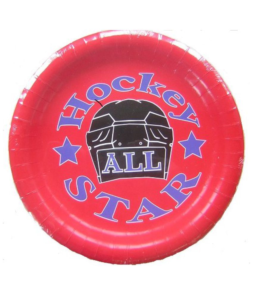 Hockey All Star Paper Platespkg of 8 Buy Hockey All Star Paper