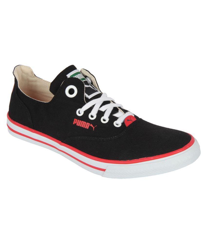 Puma Lifestyle Black Casual Shoes - Buy Puma Lifestyle Black Casual